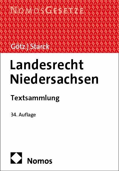 Landesrecht Niedersachsen Landesrecht Niedersachsen