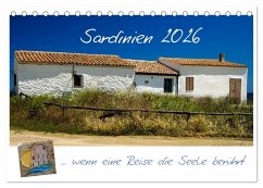 Sardinien ... wenn eine Reise die Seele berührt (Tischkalender 2026 DIN A5 quer), CALVENDO Monatskalender