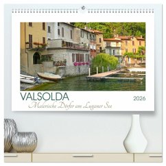 Valsolda. Malerische Dörfer am Luganer See (hochwertiger Premium Wandkalender 2026 DIN A2 quer), Kunstdruck in Hochglanz Valsolda. Malerische Dörfer am Luganer See (hochwertiger Premium Wandkalender 2026 DIN A2 quer), Kunstdruck in Hochglanz