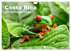 Costa Rica - das Naturparadies (Wandkalender 2026 DIN A4 quer), CALVENDO Monatskalender