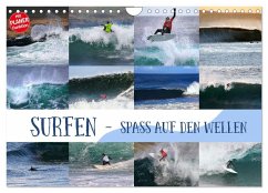 Surfen - Spaß auf den Wellen (Wandkalender 2026 DIN A4 quer), CALVENDO Monatskalender Surfen - Spaß auf den Wellen (Wandkalender 2026 DIN A4 quer), CALVENDO Monatskalender