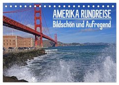 AMERIKA RUNDREISE Bildschön und Aufregend. Entdecke den Südwesten der USA (Tischkalender 2026 DIN A5 quer), CALVENDO Monatskalender