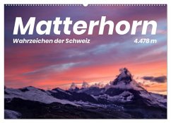 Matterhorn - Wahrzeichen der Schweiz (Wandkalender 2026 DIN A2 quer), CALVENDO Monatskalender