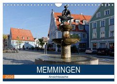 Cover Memmingen - Ansichtssache (Wandkalender 2026 DIN A4 quer), CALVENDO Monatskalender