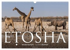 ETOSHA - Namibia Highlights (Wandkalender 2026 DIN A3 quer), CALVENDO Monatskalender ETOSHA - Namibia Highlights (Wandkalender 2026 DIN A3 quer), CALVENDO Monatskalender