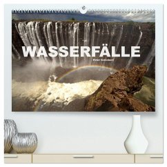 Wasserfälle (hochwertiger Premium Wandkalender 2026 DIN A2 quer), Kunstdruck in Hochglanz