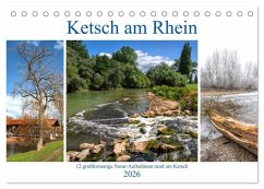 Ketsch am Rhein (Tischkalender 2026 DIN A5 quer), CALVENDO Monatskalender Ketsch am Rhein (Tischkalender 2026 DIN A5 quer), CALVENDO Monatskalender