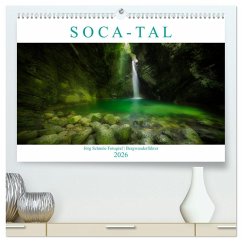 S O C A - T A L (hochwertiger Premium Wandkalender 2026 DIN A2 quer), Kunstdruck in Hochglanz