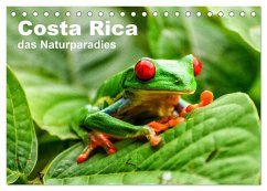 Costa Rica - das Naturparadies (Tischkalender 2026 DIN A5 quer), CALVENDO Monatskalender