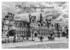 Paris-Impressionen in Schwarz-Weiß (Wandkalender 2026 DIN A2 quer), CALVENDO Monatskalender Paris-Impressionen in Schwarz-Weiß (Wandkalender 2026 DIN A2 quer), CALVENDO Monatskalender