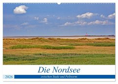 Die Nordsee zwischen Stade und Pellworm (Wandkalender 2026 DIN A2 quer), CALVENDO Monatskalender