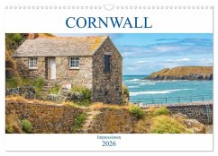 Cover Cornwall Impressionen (Wandkalender 2026 DIN A3 quer), CALVENDO Monatskalender