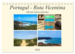 Portugal - Rota Vicentina (Tischkalender 2026 DIN A5 quer), CALVENDO Monatskalender Portugal - Rota Vicentina (Tischkalender 2026 DIN A5 quer), CALVENDO Monatskalender