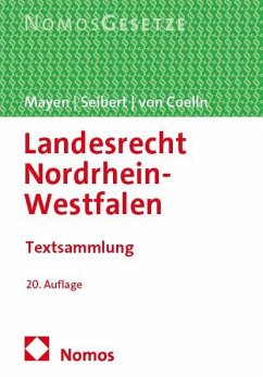 Cover Landesrecht Nordrhein-Westfalen