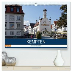 Kempten - Ansichtssache (hochwertiger Premium Wandkalender 2026 DIN A2 quer), Kunstdruck in Hochglanz