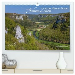Cover JahresZeiten an der Oberen Donau (hochwertiger Premium Wandkalender 2026 DIN A2 quer), Kunstdruck in Hochglanz