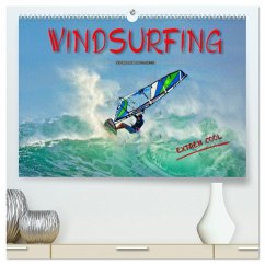 Cover Windsurfing - extrem cool (hochwertiger Premium Wandkalender 2026 DIN A2 quer), Kunstdruck in Hochglanz