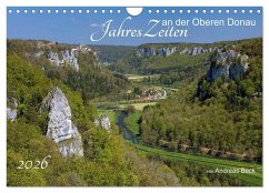 Cover JahresZeiten an der Oberen Donau (Wandkalender 2026 DIN A4 quer), CALVENDO Monatskalender