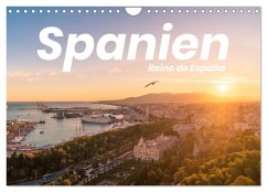 Cover Spanien - einzigartige Motive (Wandkalender 2026 DIN A4 quer), CALVENDO Monatskalender
