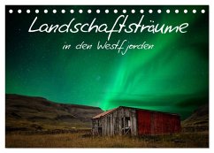 Landschaftsträume in den Westfjorden (Tischkalender 2026 DIN A5 quer), CALVENDO Monatskalender