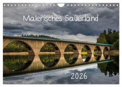 Malerisches Sauerland (Wandkalender 2026 DIN A4 quer), CALVENDO Monatskalender