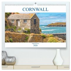 Cover Cornwall Impressionen (hochwertiger Premium Wandkalender 2026 DIN A2 quer), Kunstdruck in Hochglanz