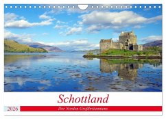 Schottland - Der Norden Großbritanniens (Wandkalender 2026 DIN A4 quer), CALVENDO Monatskalender Cover Schottland - Der Norden Großbritanniens (Wandkalender 2026 DIN A4 quer), CALVENDO Monatskalender