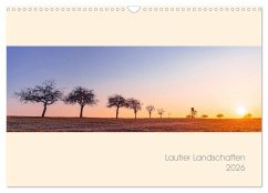 Cover Lautrer Landschaften 2026 (Wandkalender 2026 DIN A3 quer), CALVENDO Monatskalender