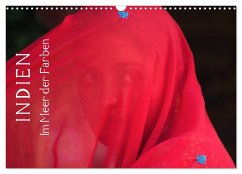 Indien - im Meer der Farben (Wandkalender 2026 DIN A3 quer), CALVENDO Monatskalender Indien - im Meer der Farben (Wandkalender 2026 DIN A3 quer), CALVENDO Monatskalender