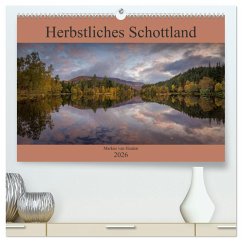 Herbstliches Schottland (hochwertiger Premium Wandkalender 2026 DIN A2 quer), Kunstdruck in Hochglanz Herbstliches Schottland (hochwertiger Premium Wandkalender 2026 DIN A2 quer), Kunstdruck in Hochglanz