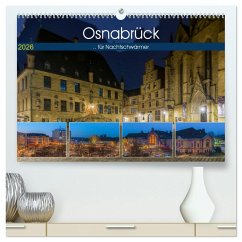 Cover Osnabrück für Nachtschwärmer (hochwertiger Premium Wandkalender 2026 DIN A2 quer), Kunstdruck in Hochglanz