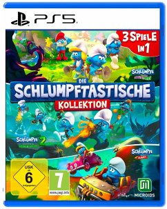 Cover Die Schlumpftastische Kollektion - 3 Spiele in 1 (PlayStation 5)