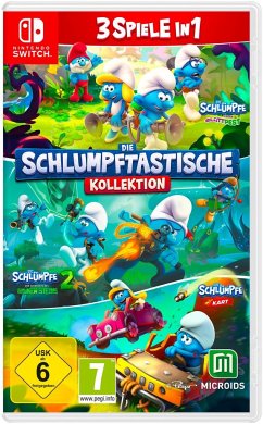 Cover Die Schlumpftastische Kollektion - 3 Spiele in 1 (Nintendo Switch)