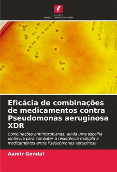 Eficácia de combinações de medicamentos contra Pseudomonas aeruginosa XDR - Gondal, Aamir