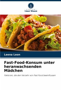Cover Fast-Food-Konsum unter heranwachsenden Mädchen