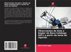 Observações de Gaia e Kepler do Novo Catálogo 6811 a partir da lente de Uganda