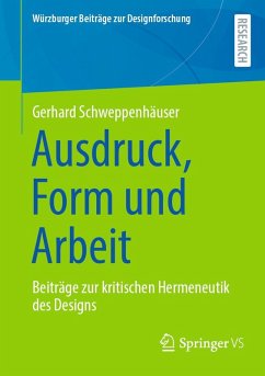 Cover Ausdruck, Form und Arbeit