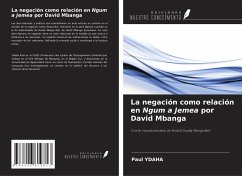 Cover La negación como relación en Ngum a Jemea por David Mbanga