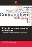 Criação de valor para os acionistas