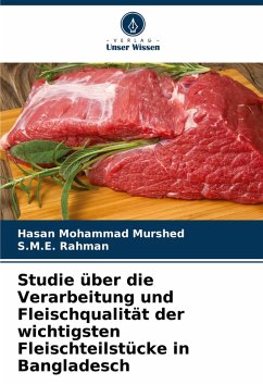 Cover Studie über die Verarbeitung und Fleischqualität der wichtigsten Fleischteilstücke in Bangladesch