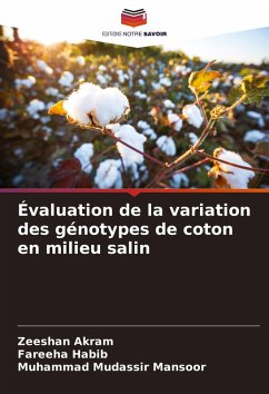 Évaluation de la variation des génotypes de coton en milieu salin - Akram, Zeeshan;Habib, Fareeha;Mansoor, Muhammad Mudassir