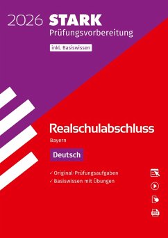 Cover STARK Deutsch - Realschulabschluss 2026 Bayern - Prüfungsvorbereitung inkl. Basistraining