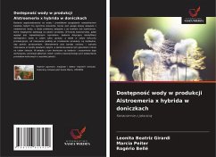 Cover Dostępnośc wody w produkcji Alstroemeria x hybrida w doniczkach