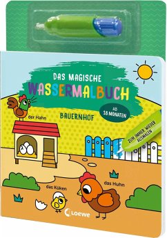 Cover Das magische Wassermalbuch - Bauernhof
