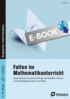 Cover Falten im Mathematikunterricht - Sekundarstufe I (eBook, PDF)