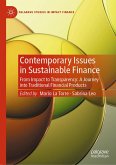 Contemporary Issues in Sustainable Finance (eBook, PDF)