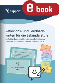 Cover Reflexions- und Feedbackkarten Sekundarstufe (eBook, PDF)