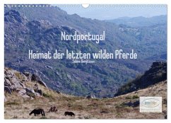 Cover Nordportugal - Heimat der letzten wilden Pferde (Wandkalender 2026 DIN A3 quer), CALVENDO Monatskalender