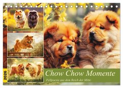 Chow Chow Momente. Fellpoesie aus dem Reich der Mitte (Tischkalender 2026 DIN A5 quer), CALVENDO Monatskalender Chow Chow Momente. Fellpoesie aus dem Reich der Mitte (Tischkalender 2026 DIN A5 quer), CALVENDO Monatskalender
