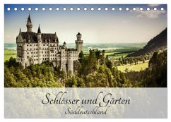 Cover Schlösser und Gärten Süddeutschland (Tischkalender 2026 DIN A5 quer), CALVENDO Monatskalender